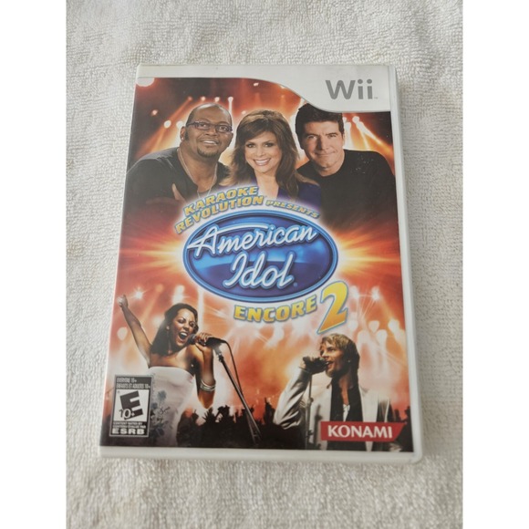 Other - AMERICAN IDOL ENCORE 2 Nintendo Wii COMPLETE WITH‎ MANUAL